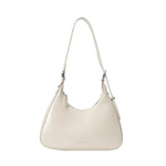 Adjustable Strap PU Leather Shoulder Bag - Ladyez