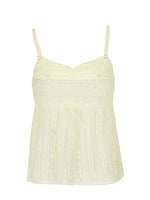 Textured Sweetheart Neck Cami