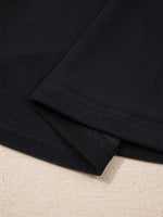 Sheer Mesh Patchwork Cap Sleeve T Shirt