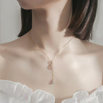 Gourd Y-Shaped Necklace
