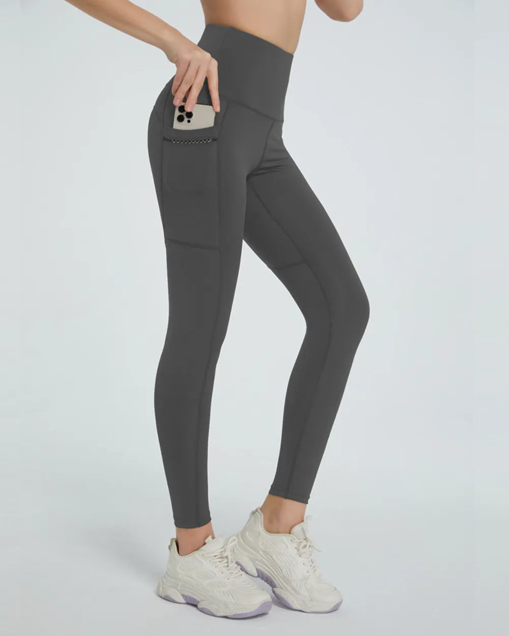 High Waist Active Leggings - Ladyez
