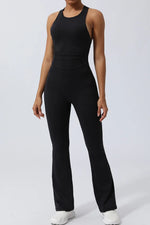 Crisscross Wide Strap Sleeveless Jumpsuit - Ladyez