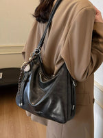 Vintage Style Leather Shoulder Bag