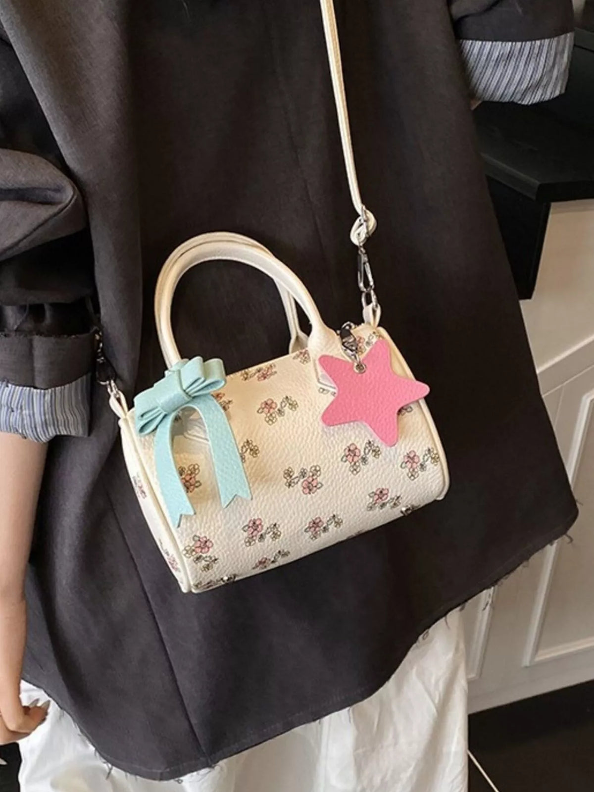 Floral Print Crossbody Bag