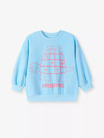 Children's Turtle Round Neck Top and Pants Set