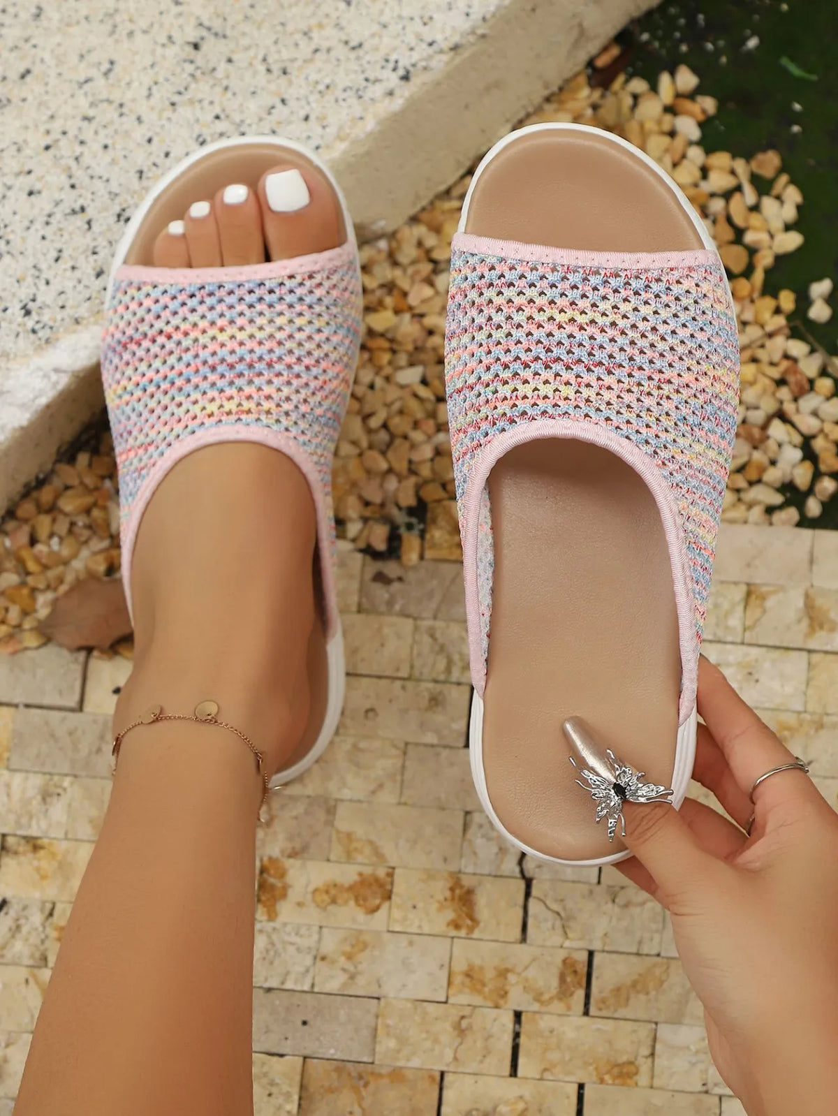 Open Toe Platform Sandals