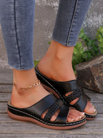 Open Toe Wedge Sandals