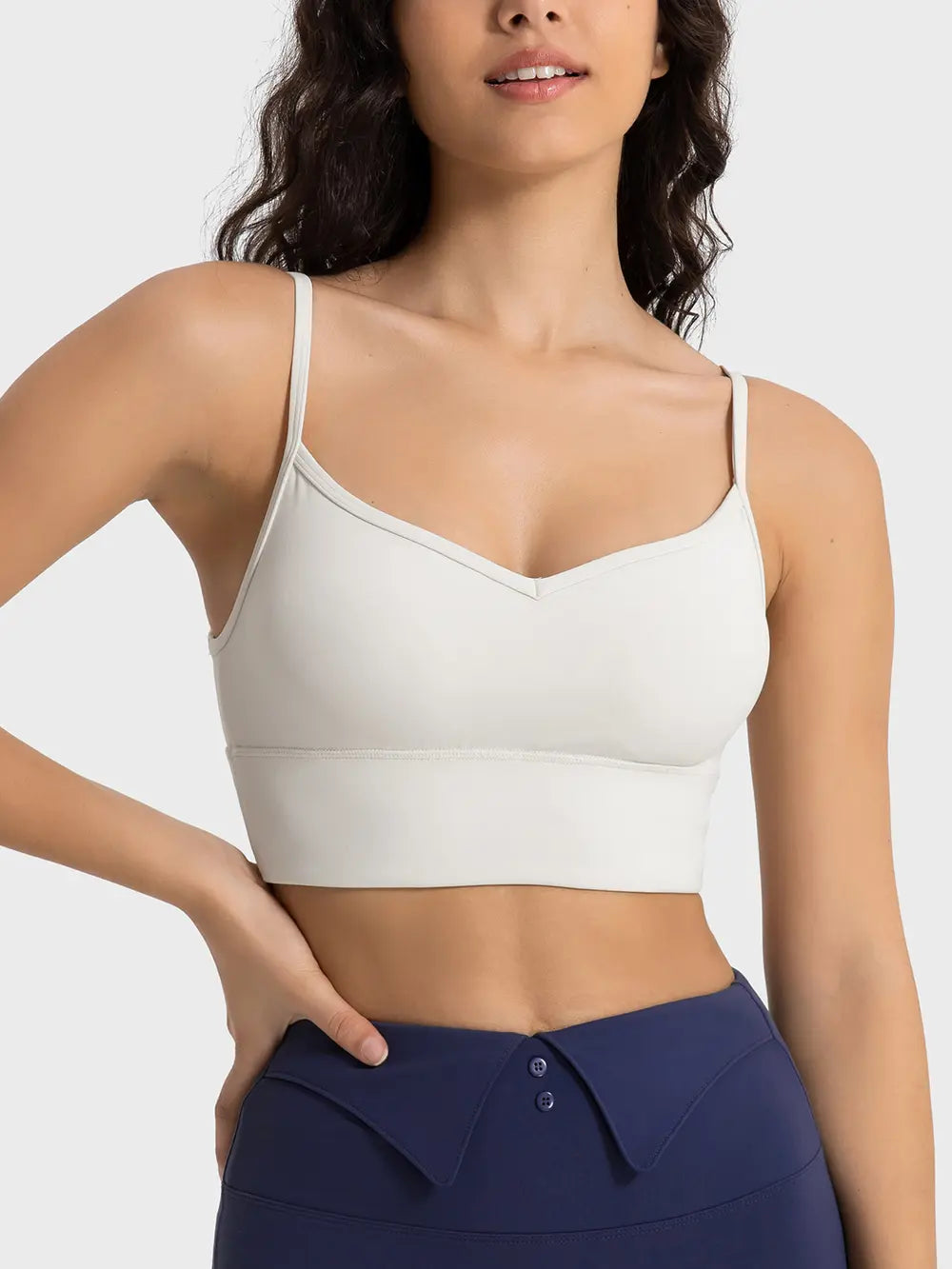 Millennia Spaghetti Strap Sport Bra - Ladyez
