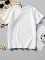 Children's Animal Graphic Casual T-Shirt
