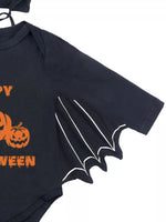 Children's Halloween Bat Bodysuit & Hat Costume Set