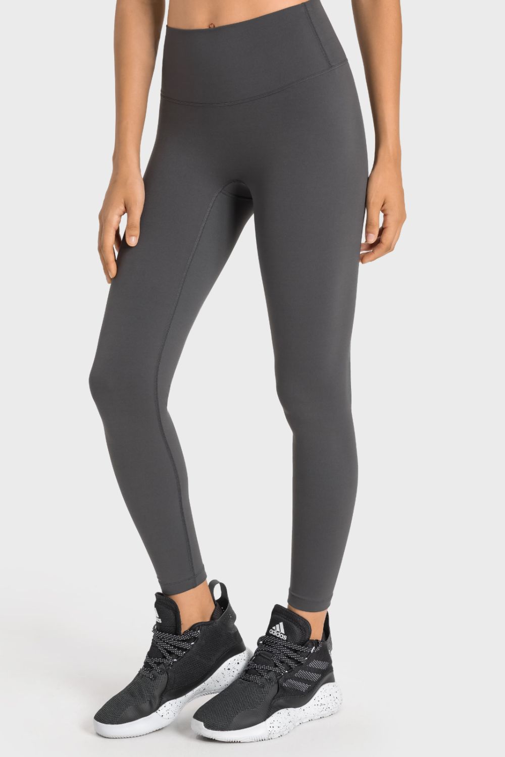 Millennia High-Rise Wide Waistband Yoga Leggings - Ladyez