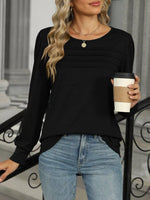 Long Sleeve Round Neck T-Shirt