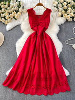 Lace Detail Sleeveless Dress
