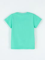 Children's Dinosaur Round Neck Short Sleeve T-Shirt