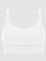 Millennia Crisscross Scoop Neck Active Tank - Ladyez