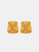 Titanium Steel Geometric Shape Earrings