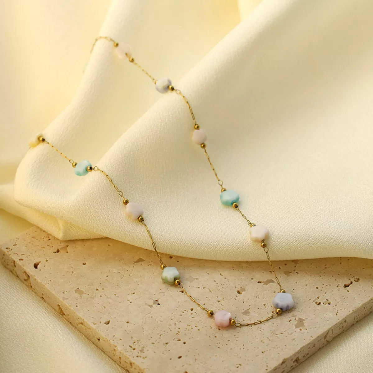 18K Gold-Plated Star Charm Necklace