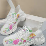 Round Toe Flats Athletic - Ladyez