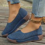 Hollow-Out Casual Loafers