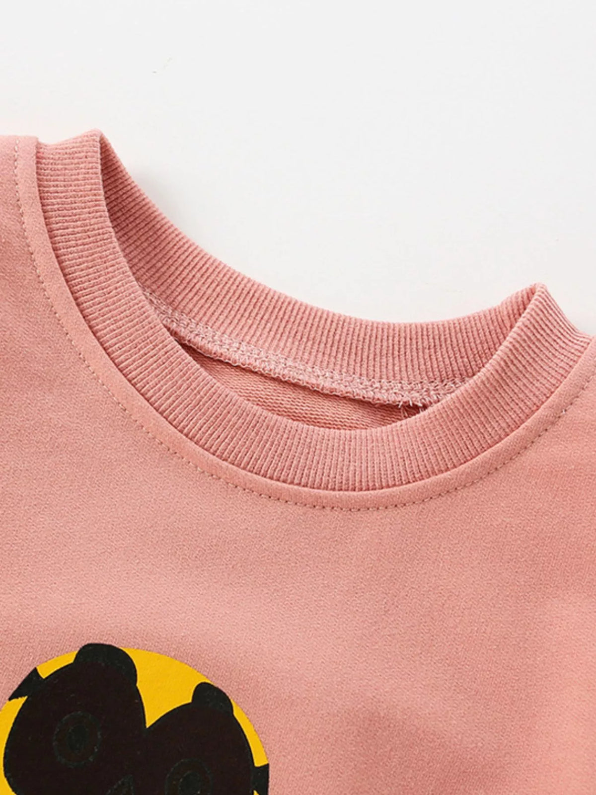 Children's Owl Graphic Crew Neck Sweatshirt