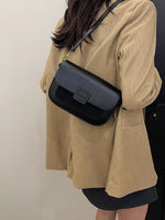 Flap Adjustable Strap Crossbody Bag