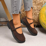Round Toe Slip-Ons
