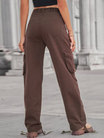 Drawstring Cargo Jeans - Ladyez
