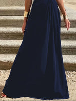 Round Neck Sleeveless Maxi Dress - Ladyez