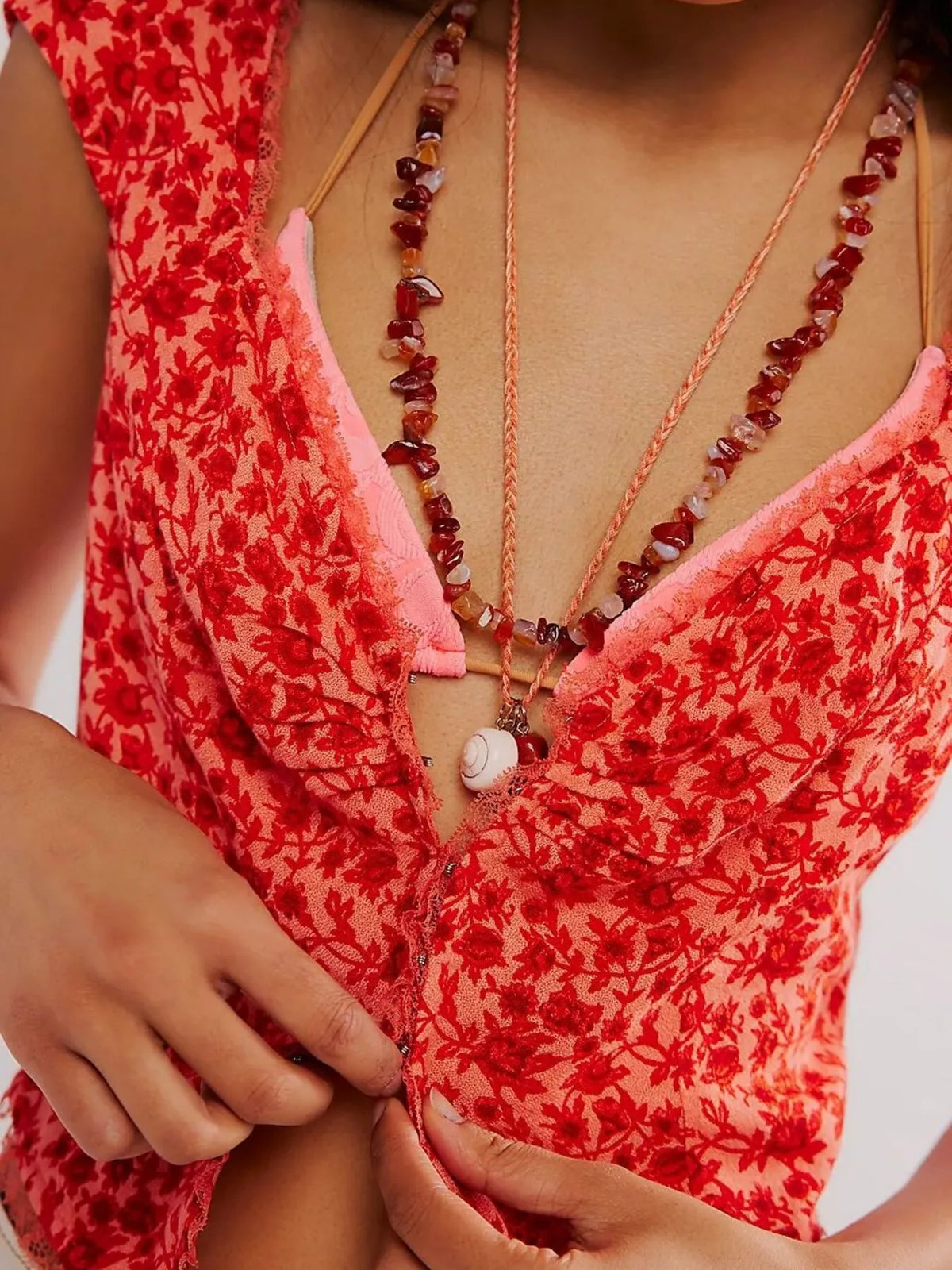 Floral Print Cap Sleeve Cropped Top