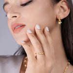925 Sterling Silver Moissanite Heart Ring - Ladyez