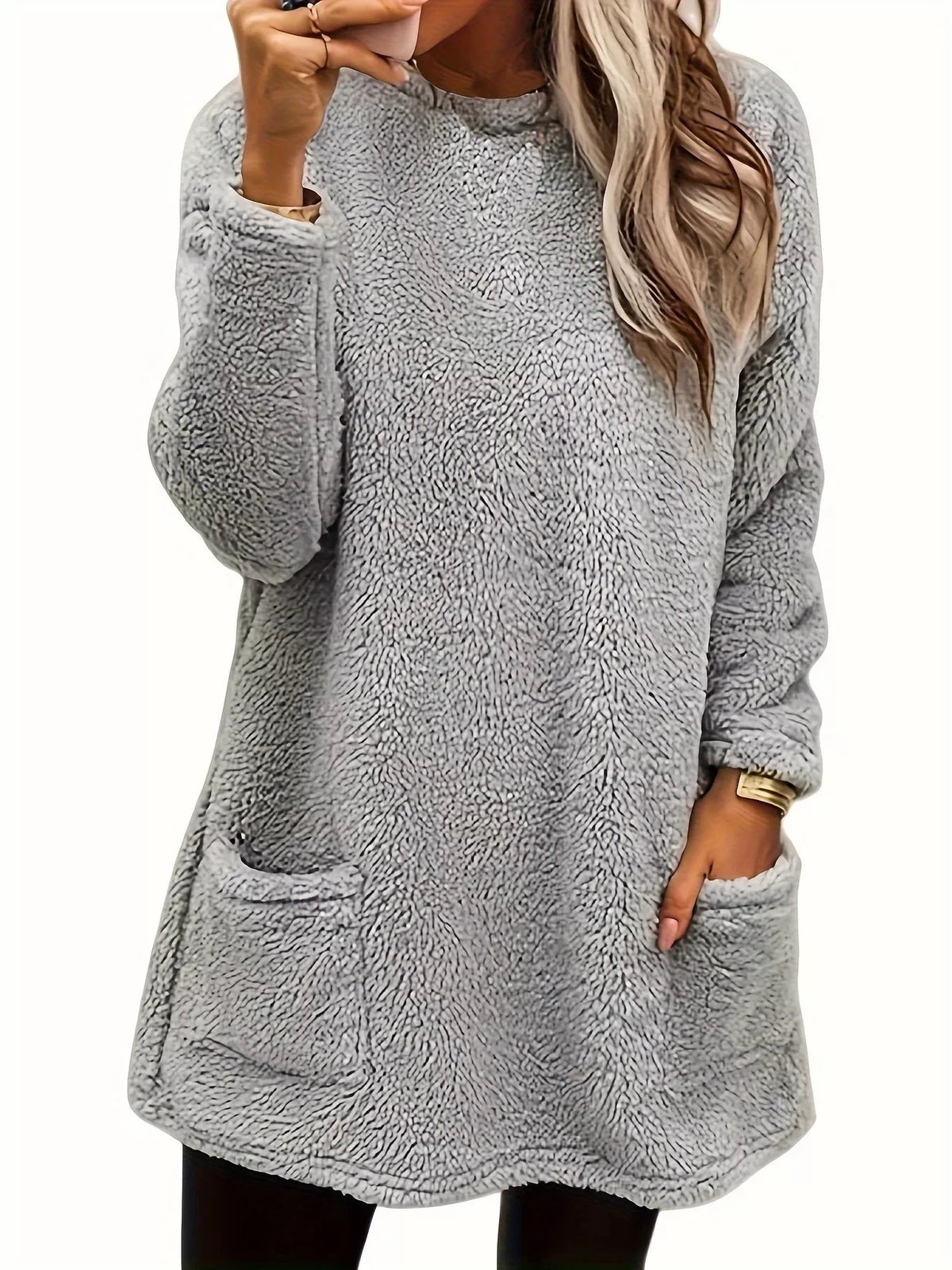 Fleece Long Sleeve Sweatshirt