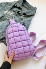 Quilted Nylon CrossbodyBag