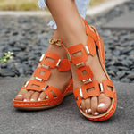 Open Toe Wedge Sandals