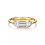1 Carat Moissanite 925 Sterling Silver Ring