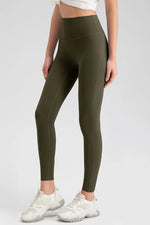 High Waist Skinny Active Pants - Ladyez