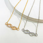 Infinity Knot Charm Bracelet
