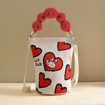Cartoon Bucket Crossbody Bag