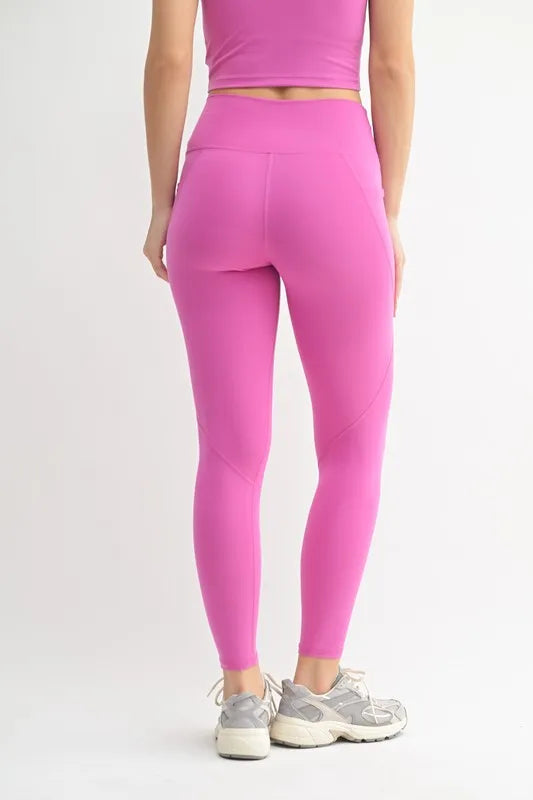 MONO B Venice Cloud Light Sculpt High-Waisted Leggings - Ladyez