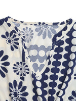 Floral Print Cutout Waist Maxi Dress