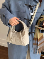 Casual Lightweight Solid Color Crossbody Bag