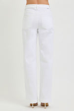 RISEN Full Size High Rise Wide Baggy Pants Plus Size