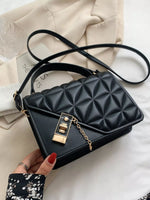 Quilted Flap Crossbody Bag