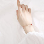 925 Sterling Silver Four Leaf Clover Bracelet