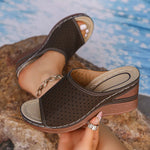 Open Toe Wedge Sandals