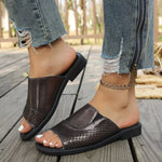 Open Toe Hollow-Out Sandals