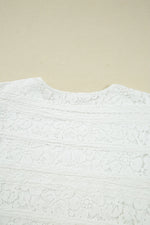 Lace Long Sleeve Mini Dress