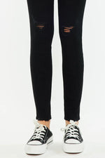 Kancan Distressed High Rise Super Skinny Jeans - Ladyez