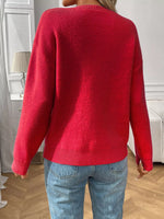Bow Round Neck Long Sleeve Sweater