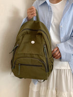 Lightweight Zipper Backpack Bag