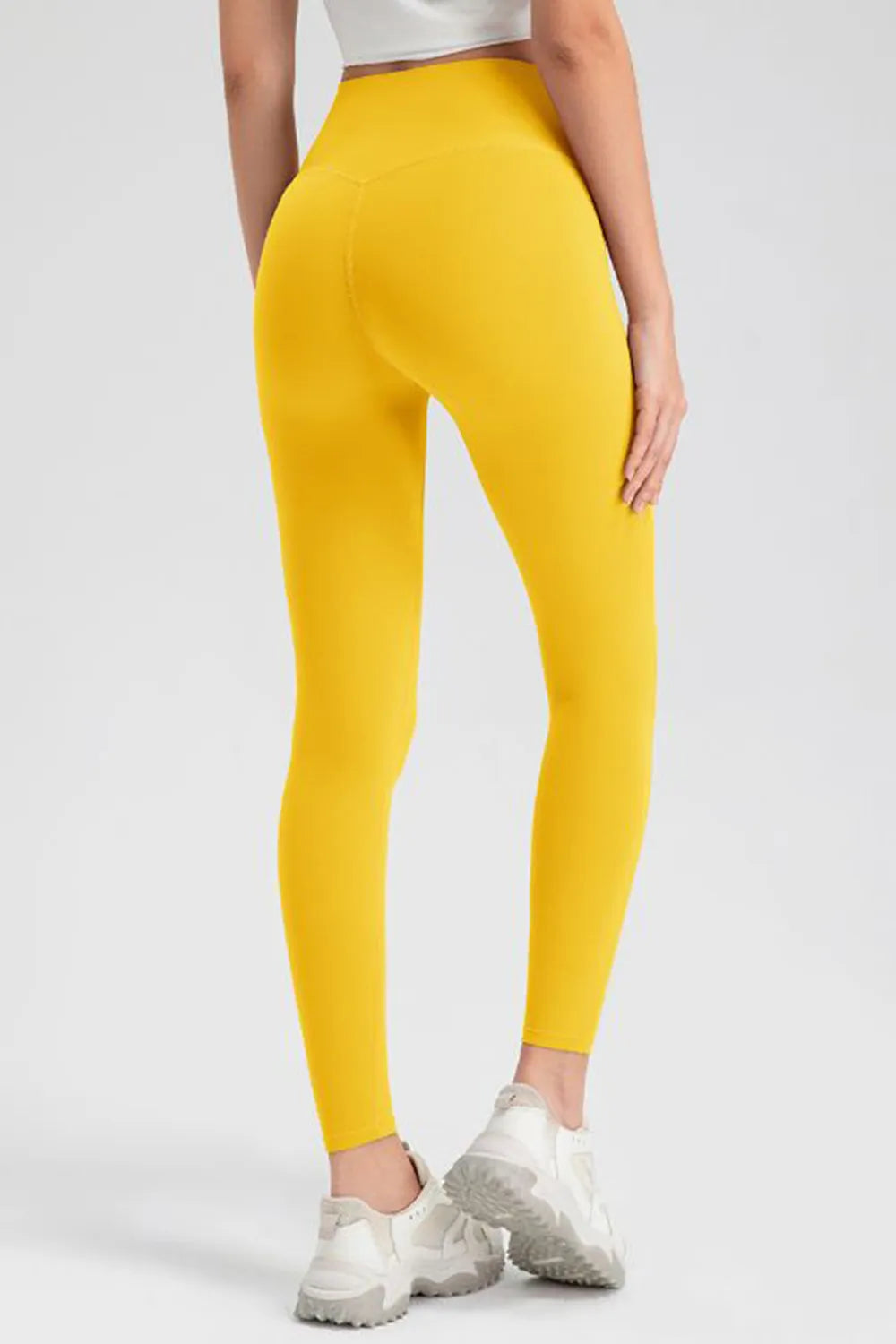 High Waist Skinny Active Pants - Ladyez